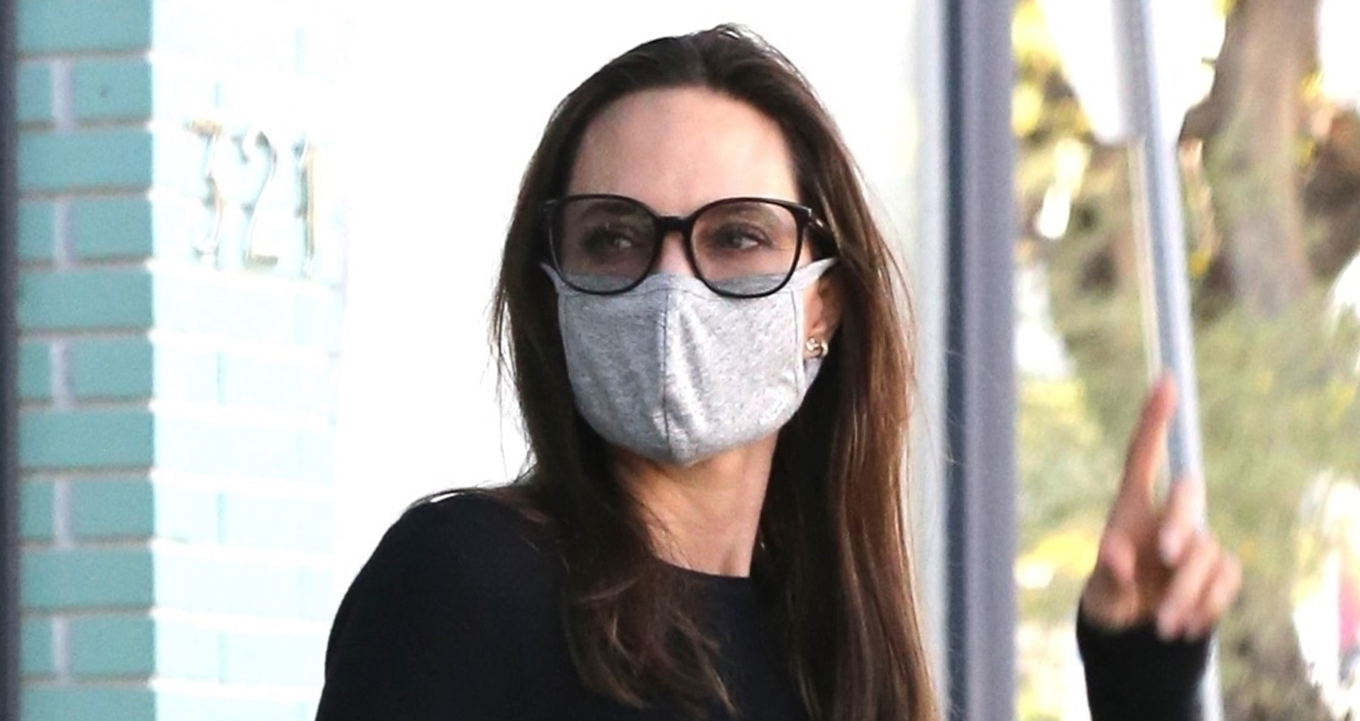 Angelina Jolie Spends Her Saturday Afternoon Furniture Shopping