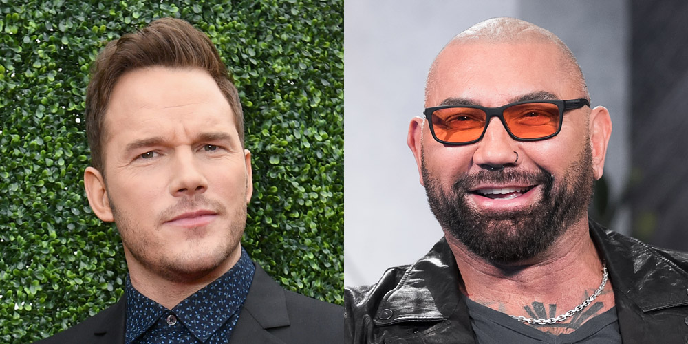 Chris Pratt Reveals What He Hilariously Texted to Dave Bautista While