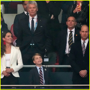 Prince George Joins His Parents Prince William & Kate Middleton at Euro 2020 Final!