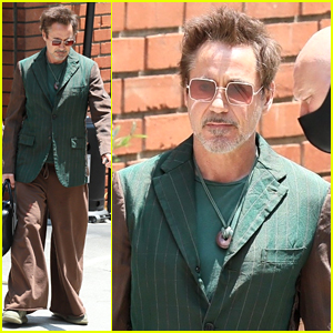 Robert Downey Jr. Steps Out in Eclectic Ouftit After Announcing Cool Casting News!