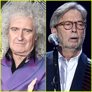 Queen's Brian May Calls Eric Clapton & Other Non-Vaxxers 'Fruitcakes'