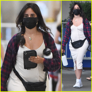 Camila Cabello Arrives at JFK Airport in New York City