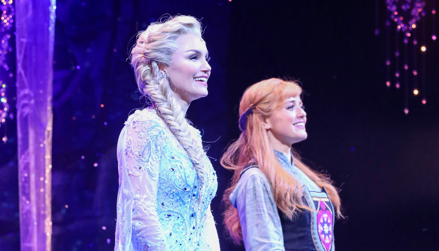 ‘Frozen,’ Starring Samantha Barks as Elsa, Opens in London with a Summer Snowfall (Photos)