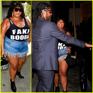 Lizzo & a Mystery Man Grab Dinner Together at Craig's!