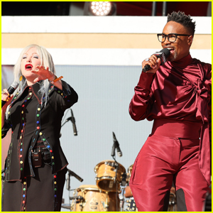 Billy Porter Performs with Cyndi Lauper at Global Citizen Live 2021
