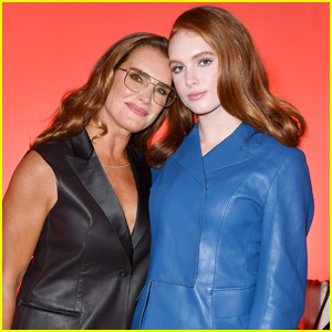 Brooke Shields Attends Ferragamo Fashion Show in Milan with Daughter Grier