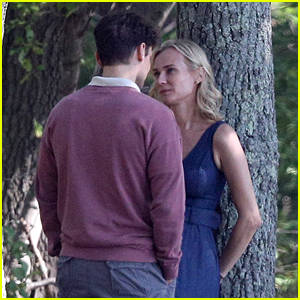 Diane Kruger Spotted Kissing Ray Nicholson on New Movie Set!