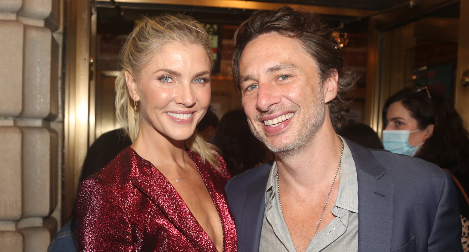 Zach Braff Joins Amanda Kloots to Pay Tribute to Nick Cordero at ‘Waitress’ Re-Opening Show