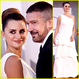 Penelope Cruz Attends the 'Official Competition' Venice Premiere with Antonio Banderas!