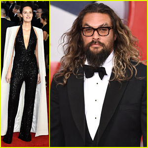 Jason Momoa Wears Glasses To 'No Time To Die' Premiere in London