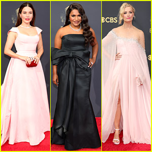 Sophia Bush, Mindy Kaling & Beth Behrs Looked Beautiful On The Emmy Awards 2021 Red Carpet