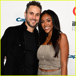 Tayshia Adams & Zac Clark Make Red Carpet Debut Nine Months After Getting Engaged on 'The Bachelorette'