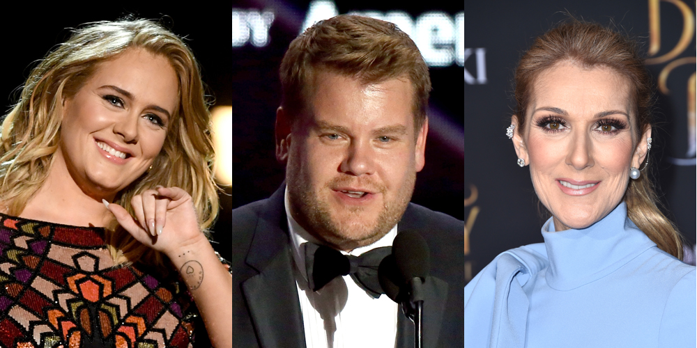 James Corden Reveals How He Got Adele a Framed Piece of Celine Dion’s