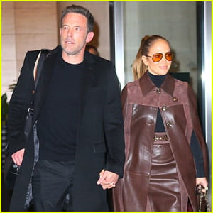 Jennifer Lopez & Ben Affleck Check Out Of Their Hotel After Attending 'The Last Duel' Premiere Together