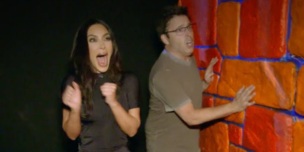 Kim Kardashian Joins Andy Lassner for His Final Haunted House on ‘Ellen