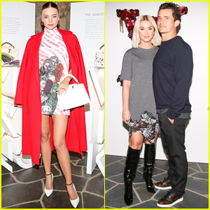 Orlando Bloom & Katy Perry Help Miranda Kerr Celebrate Louis Vuitton's New Launch!