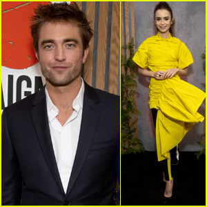 Robert Pattinson Attends GO Campaign Gala 2021 Alongside Lily Collins