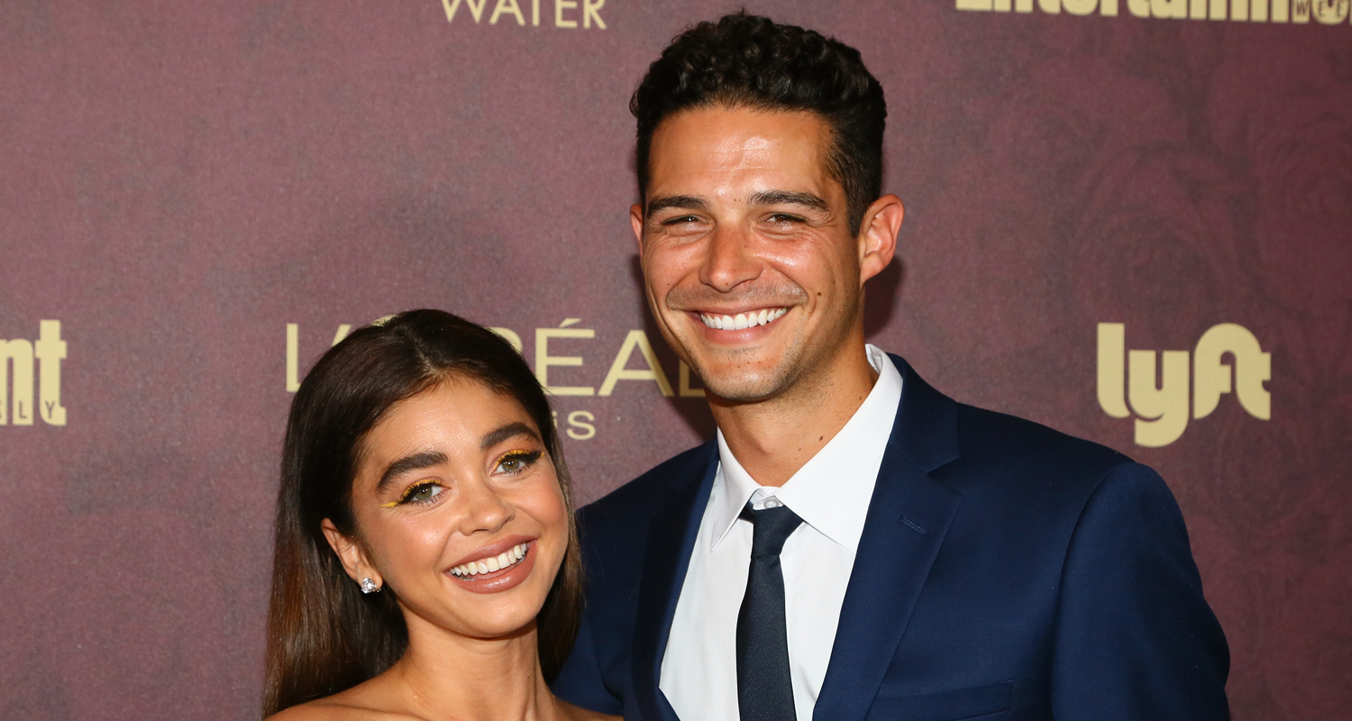 Sarah Hyland & Fiance Wells Adams Celebrate Four Years Together Sarah