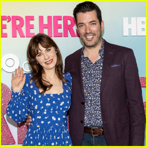 Zooey Deschanel & Jonathan Scott Couple Up for Season Two Premiere of 'We're Here'