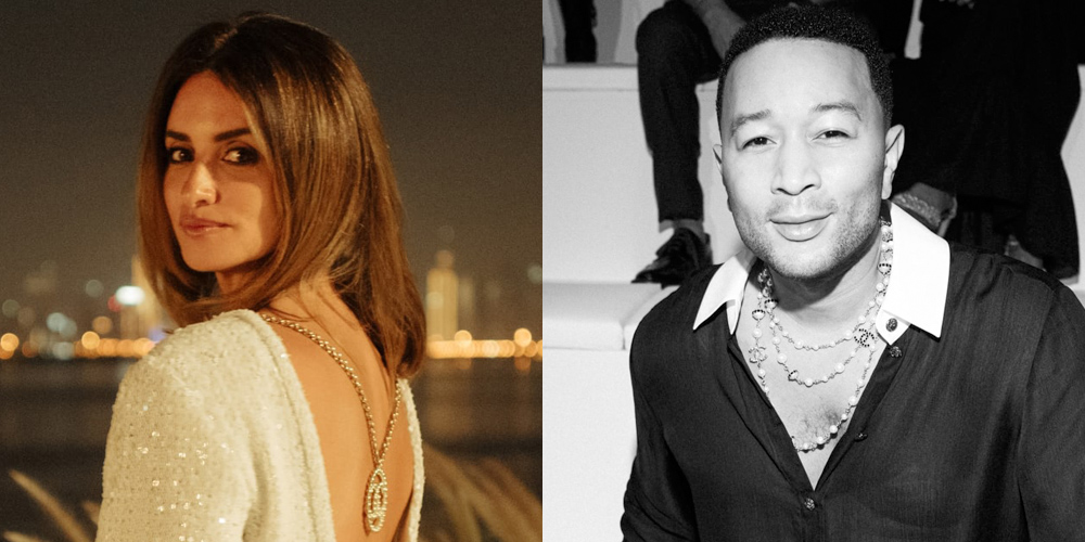 John Legend & Penelope Cruz Arrive at the After Party for Chanel’s