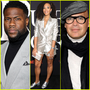 Kevin Hart Joins Co-Stars Tawny Newsome & Billy Zane at 'True Story' Premiere