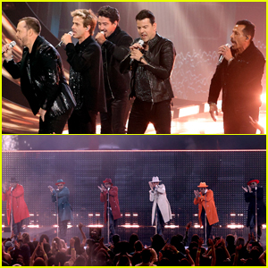 New Kids on the Block & New Edition Team Up for Epic Performance at AMAs 2021 - Watch!