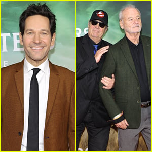 Paul Rudd Attends 'Ghostbusters' Premiere in NYC with Original Stars Bill Murray, Dan Aykroyd & Ernie Hudson!