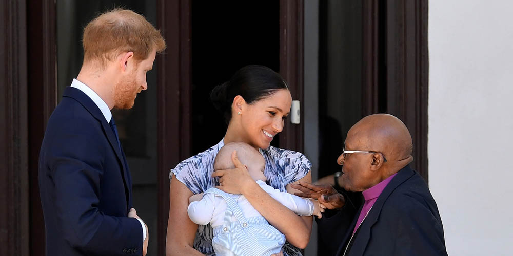 Prince Harry & Meghan Markle Pen Tribute to Desmond Tutu ‘He Held Our