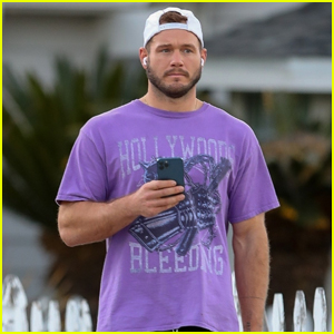 Colton Underwood Goes For Walk Around New Neighborhood After Buying House with Boyfriend Jordan C. Brown