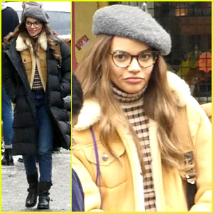 Leslie Grace Spotted Again on the 'Batgirl' Set in Glasgow - See Photos!