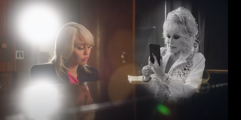 TMobile’s Super Bowl 2022 Commercial Miley Cyrus & Dolly Parton Sing