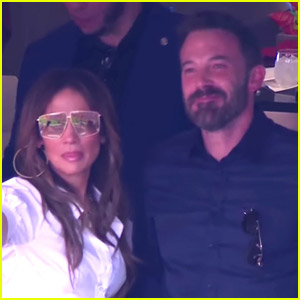 Jennifer Lopez & Ben Affleck Dance in the Stands at Super Bowl 2022 - Watch!