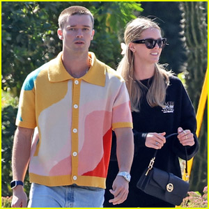 Patrick Schwarzenegger Steps Out with Girlfriend Abby Champion After Getting Haircut from Dad Arnold