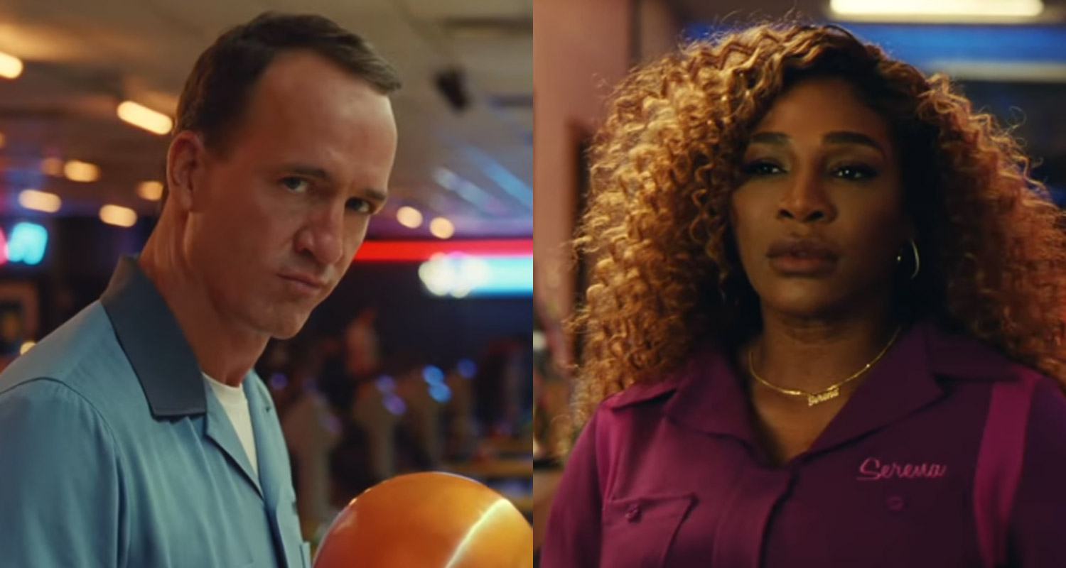 Peyton Manning & Sports Stars Go Bowling in Michelob Ultra’s Super Bowl