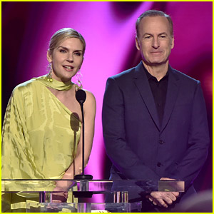 Bob Odenkirk & Rhea Seehorn Joke About His Heart Attack While Presenting at Spirit Awards 2022
