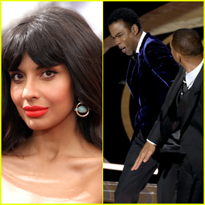 Jameela Jamil Reacts to Will Smith-Chris Rock Oscars 2022 Slap