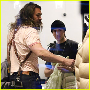 Jason Momoa Spotted Shopping for Jackets in NYC Ahead of 'The Batman' Premiere