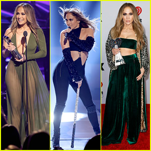 Jennifer Lopez Dedicates Her Icon Award To Her Fans at 2022 iHeartRadio Music Awards