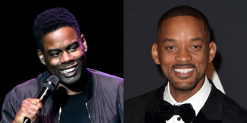 Chris Rock Reacts to Audience Member Cursing Out Will Smith at His(01)