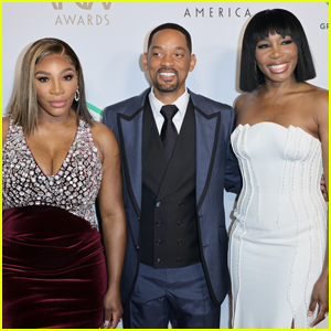 Will Smith is Joined by Venus & Serena Williams at Producers Guild Awards 2022