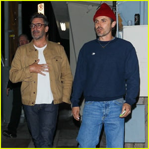Jon Hamm & Casey Affleck Attend Pre-Grammy Party Together in LA (See the Pics!)