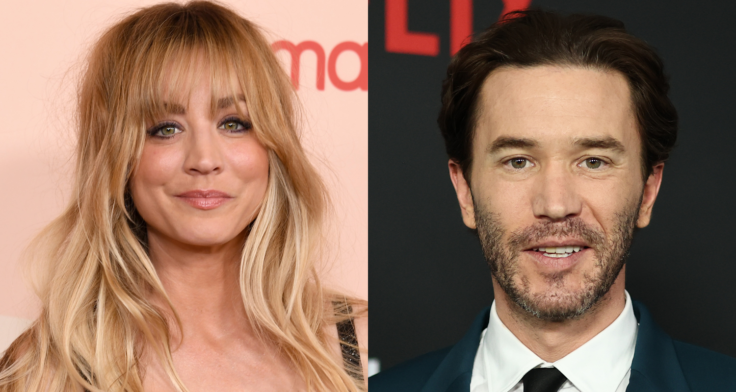 Kaley Cuoco Cozies Up to ‘Ozark’ Actor Tom Pelphrey in New Photos