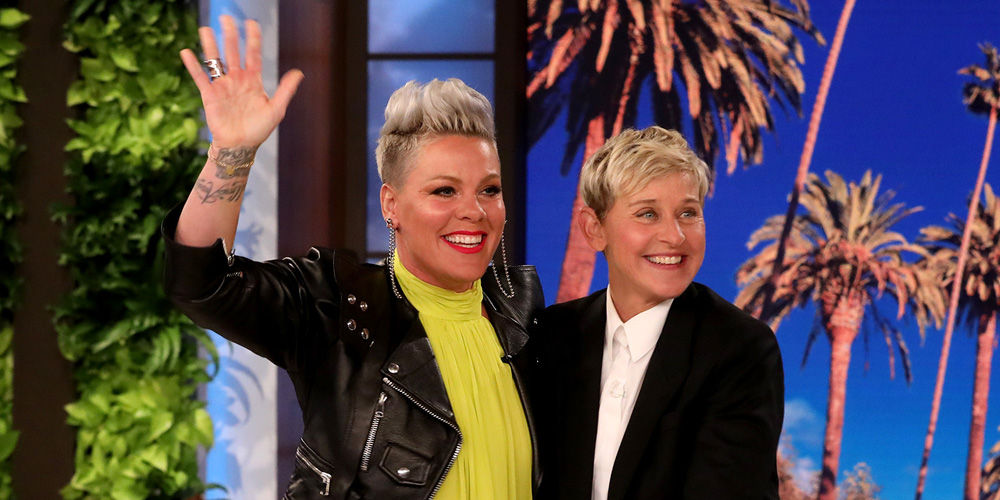 Pink Performs Last ‘Ellen Show’ Musical Performance Ever Ellen