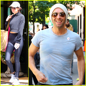 Dakota Johnson & Chris Martin Are In NYC Together, Spotted on Separate Outings (Photos)