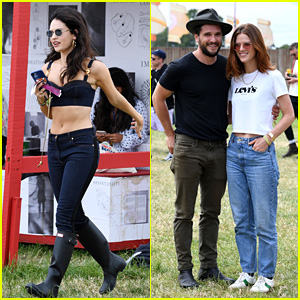 Lily James, Kit Harington, Rose Leslie & More Celebs Have Been Spotted at Glastonbury 2022! (Photos)