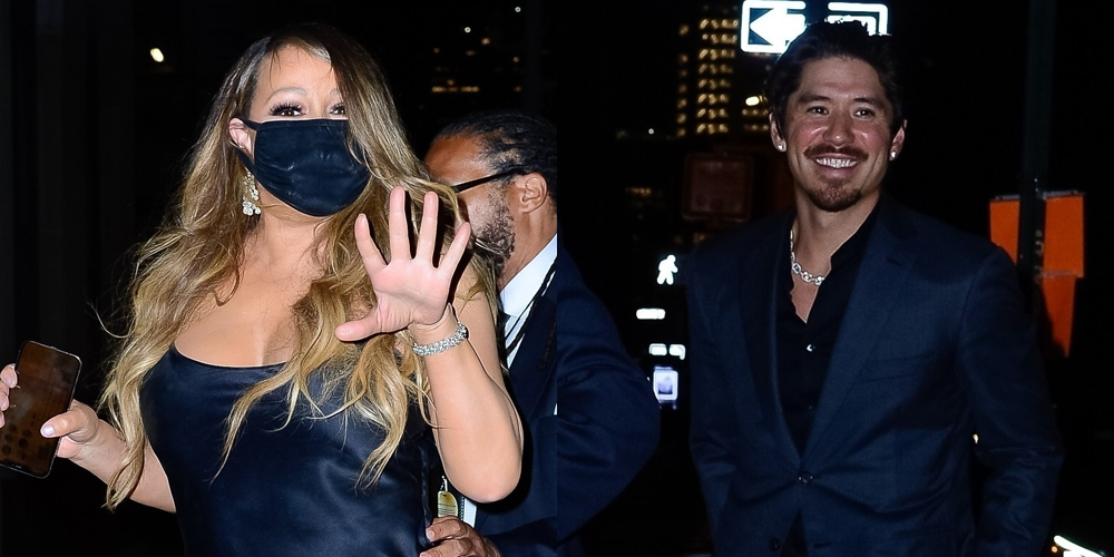 Mariah Carey Greets Fans During a Date Night with Bryan Tanaka in NYC