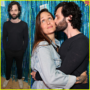 Penn Badgley Makes Rare Appearance with Wife Domino Kirke at Podcast Launch Party!