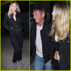 Sean Penn & Ex-Wife Leila George Grab Dinner Together in Santa Monica