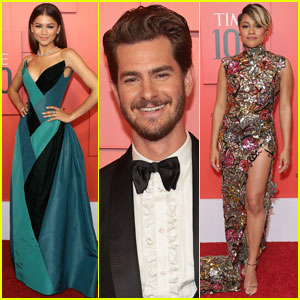Zendaya, Andrew Garfield, & More Arrive in Style for Time 100 Gala 2022