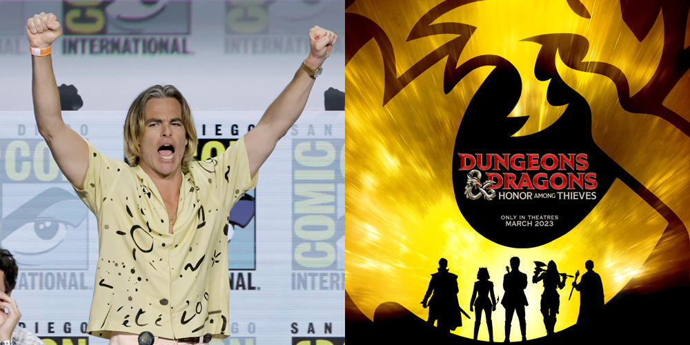 Chris Pine & Rege-Jean Page Debut ‘Dungeons & Dragons’ Movie Trailer During Comic-Con Panel – Watch Now!